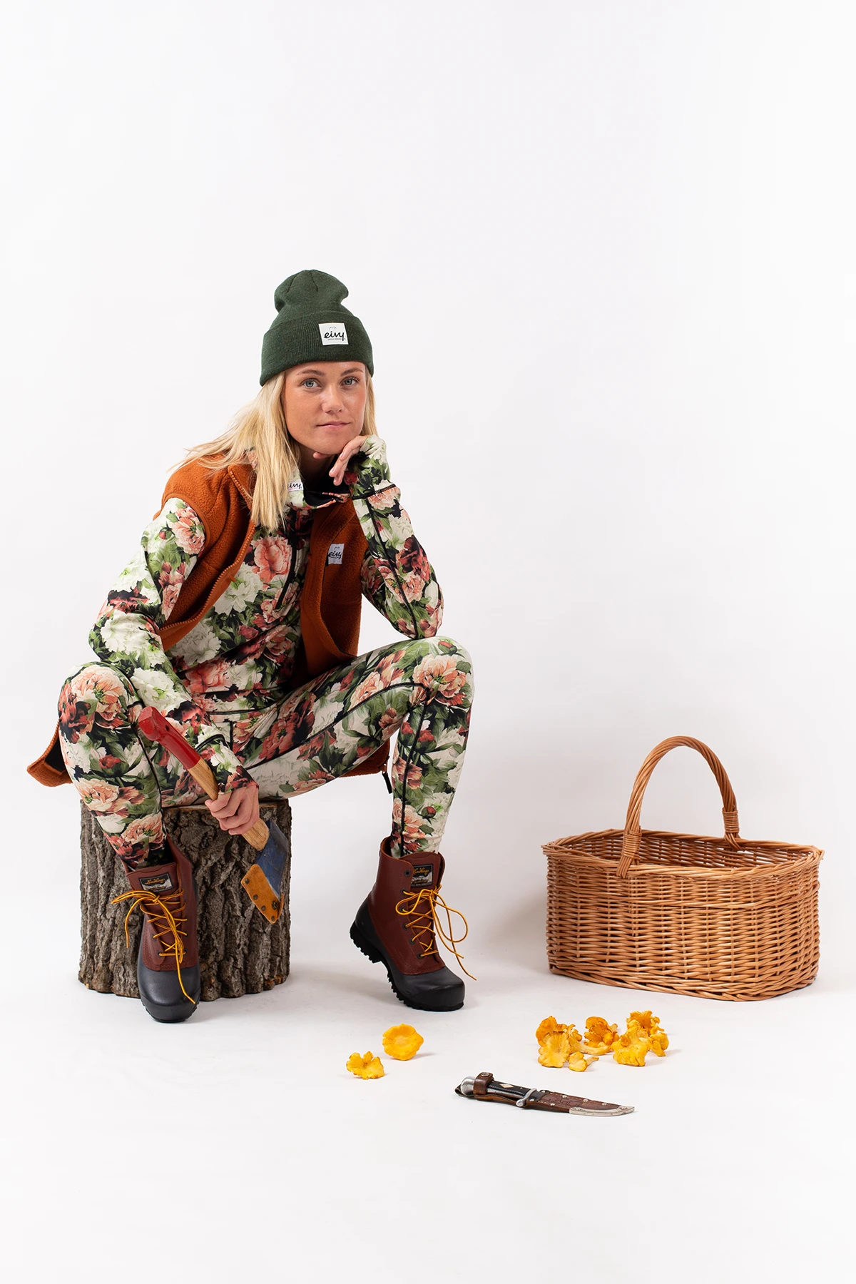 Icecold Zip Hood Top - Autumn Bloom Icecold Zip Hood Top - Autumn Bloom