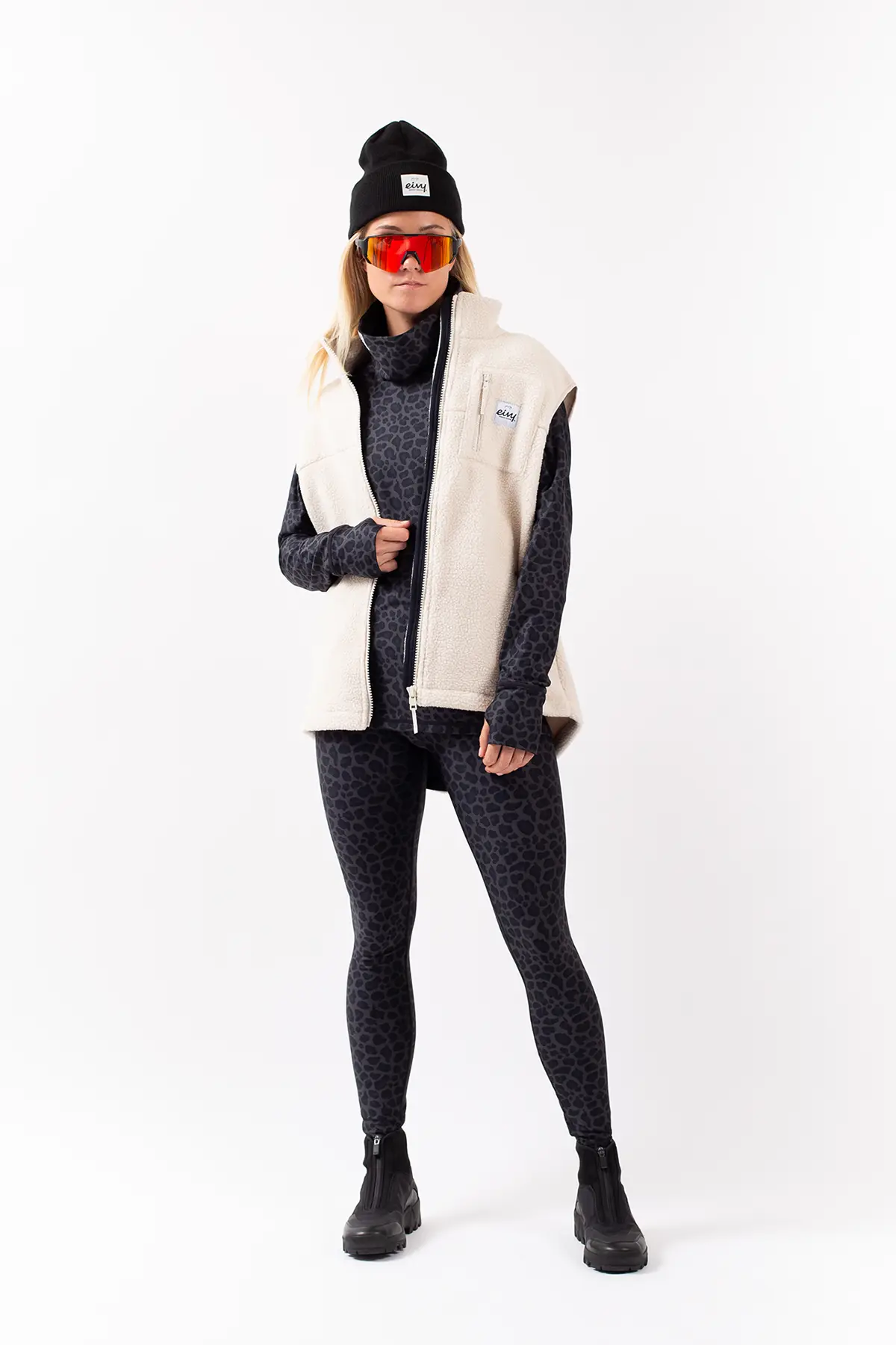 Lumberjackie Sherpa Vest - Faded Cloud Lumberjackie Sherpa Vest - Faded Cloud