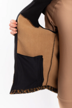 Fleece | Lumberjackie Sherpa Vest - Leopard | L