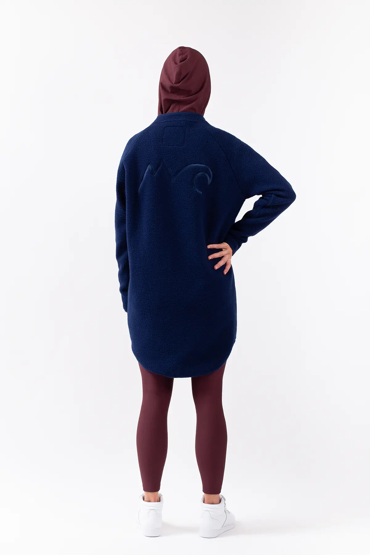 Redwood Sherpa Coat - Navy | L