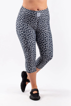 Icecold 3/4 Tights - Snow Leopard | XS