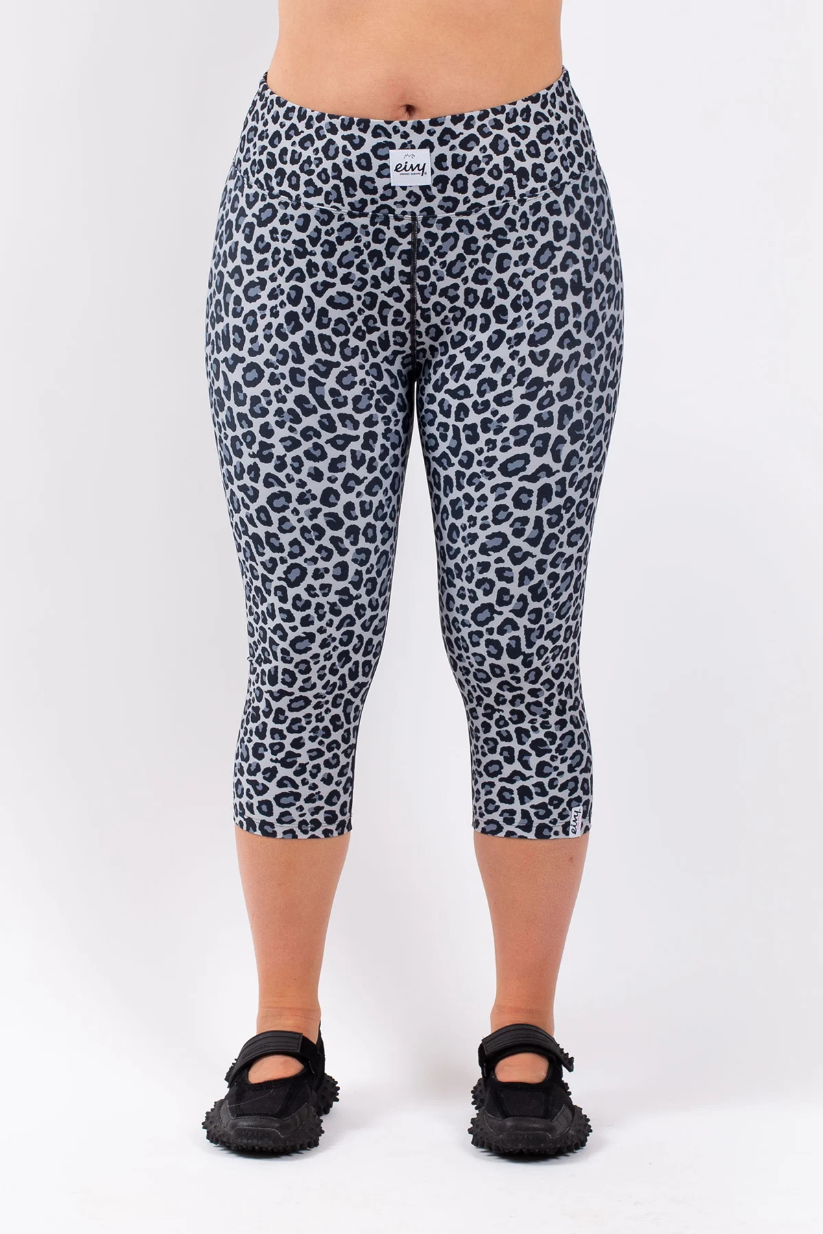 Icecold 3/4 Tights - Snow Leopard | XXS