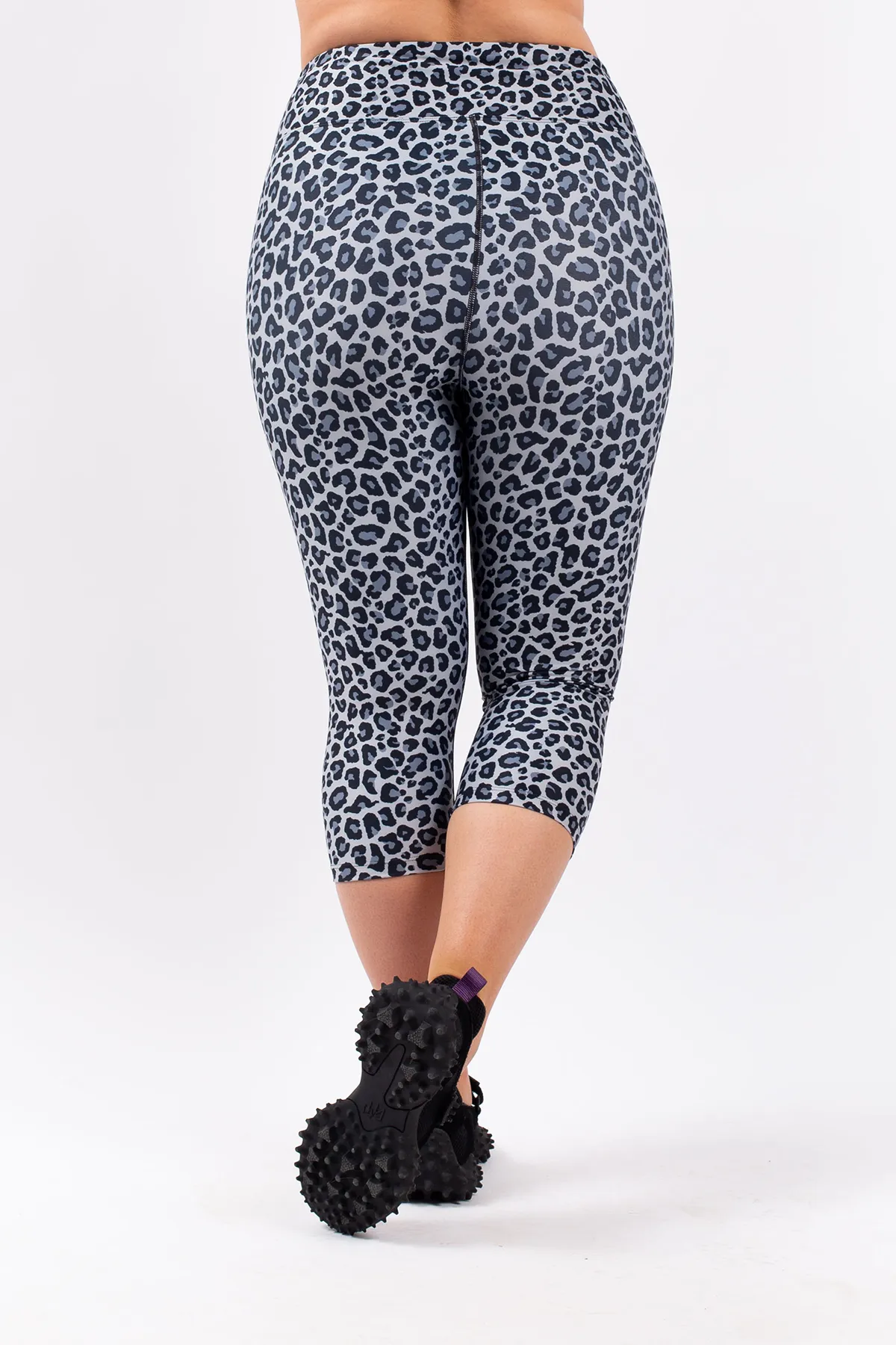 Icecold 3/4 Tights - Snow Leopard | XXS