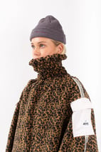 Valley Sherpa Skirt - Leopard