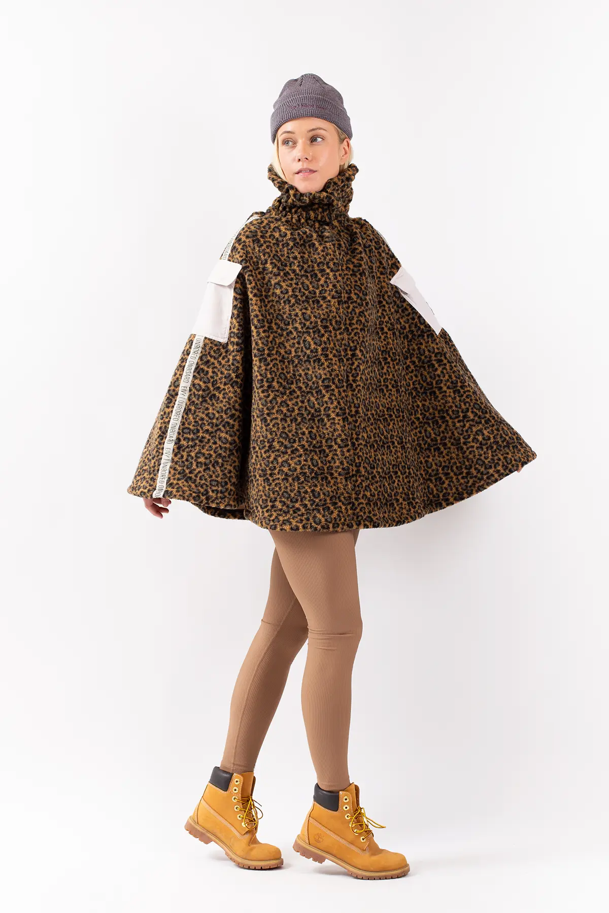 Valley Sherpa Skirt - Leopard