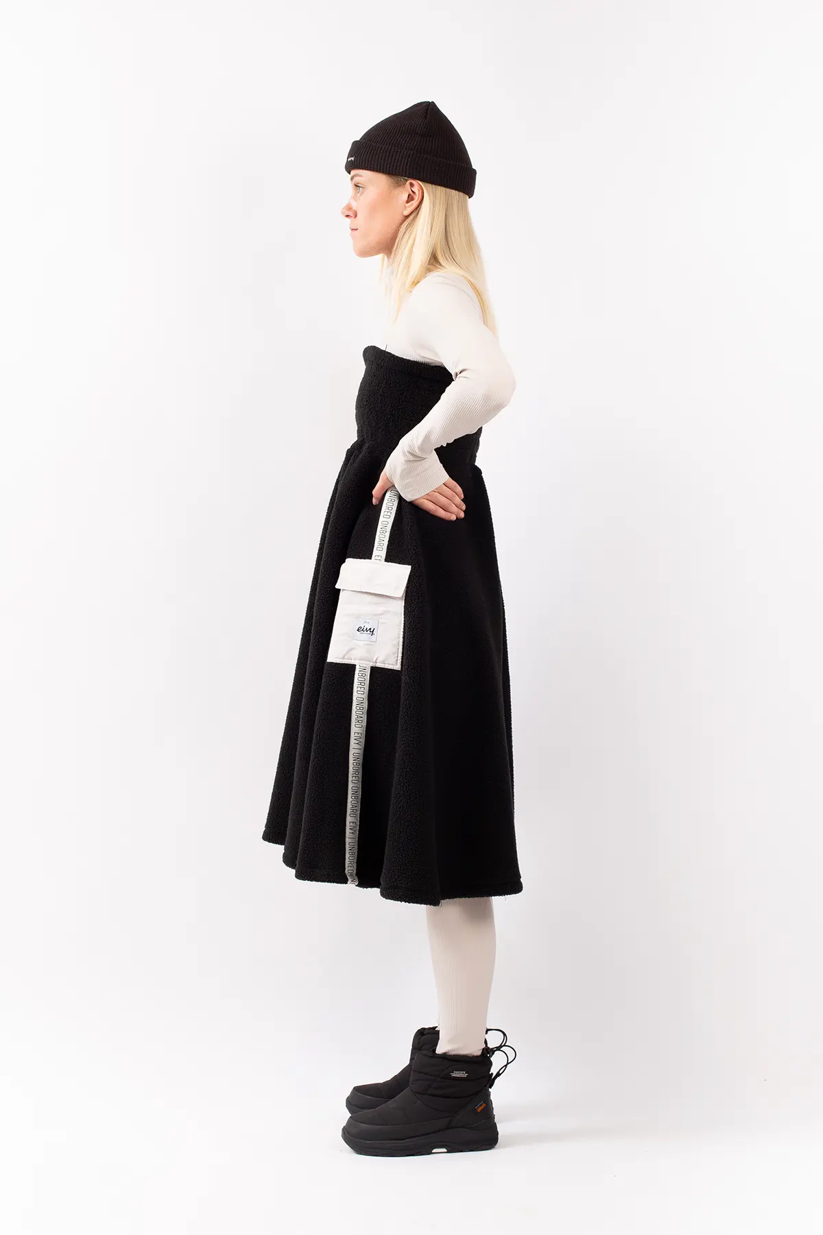 Valley Sherpa Skirt - Black