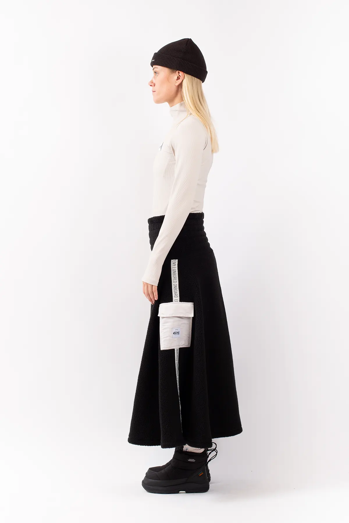 Valley Sherpa Skirt - Black | S