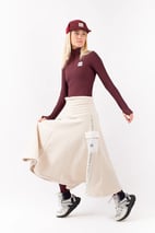 Valley Sherpa Skirt - Faded Cloud | M