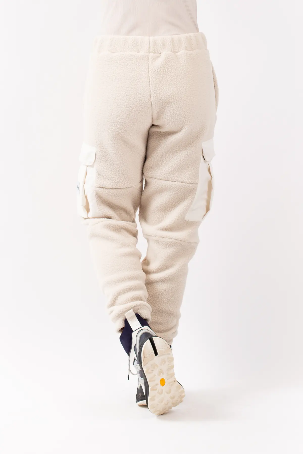 Cargo Sherpa Pants - Faded Cloud | L