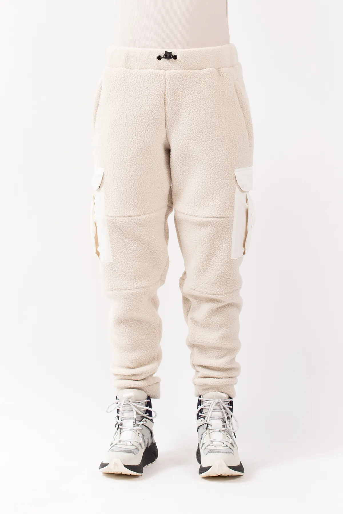 Cargo Sherpa Pants - Faded Cloud | XXL