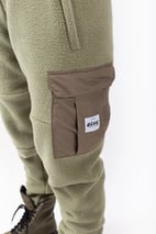 Cargo Sherpa Pants - Faded Oak