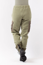 Cargo Sherpa Pants - Faded Oak