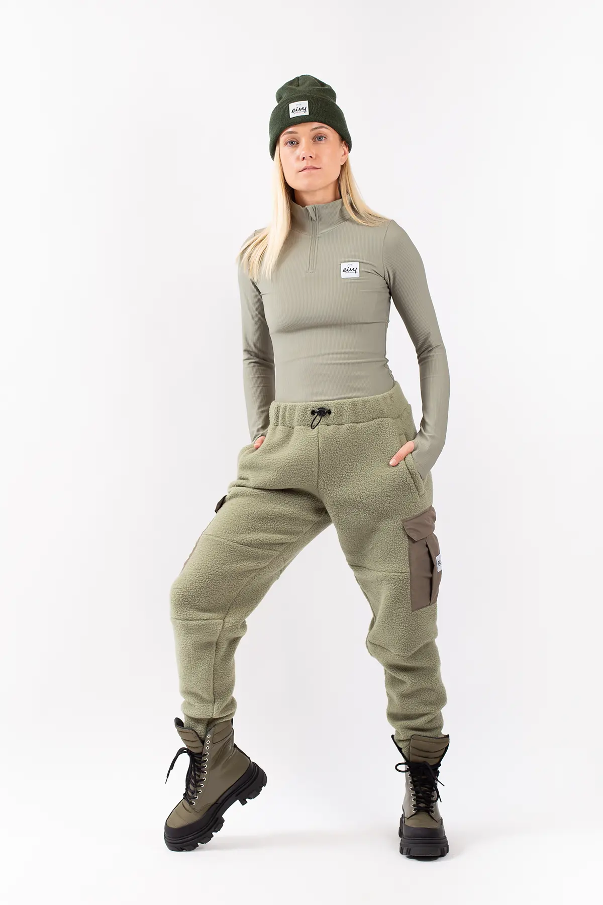 Cargo Sherpa Pants - Faded Oak | XXL