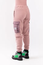 Cargo Sherpa Pants - Faded Woodrose | L