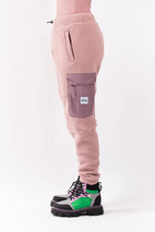 Cargo Sherpa Pants - Faded Woodrose | XXS