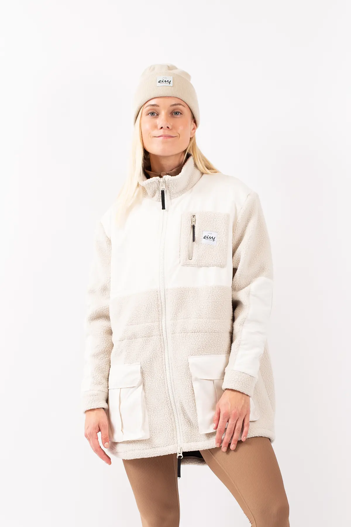 Field Sherpa Jacket - Faded Cloud | XXL