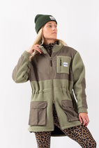 Field Sherpa jacket - Faded Oak | XS