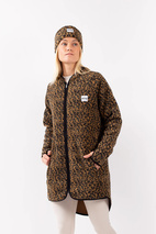 Redwood Sherpa Coat - Leopard | L