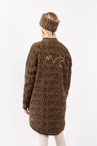 Redwood Sherpa Coat - Leopard | XS