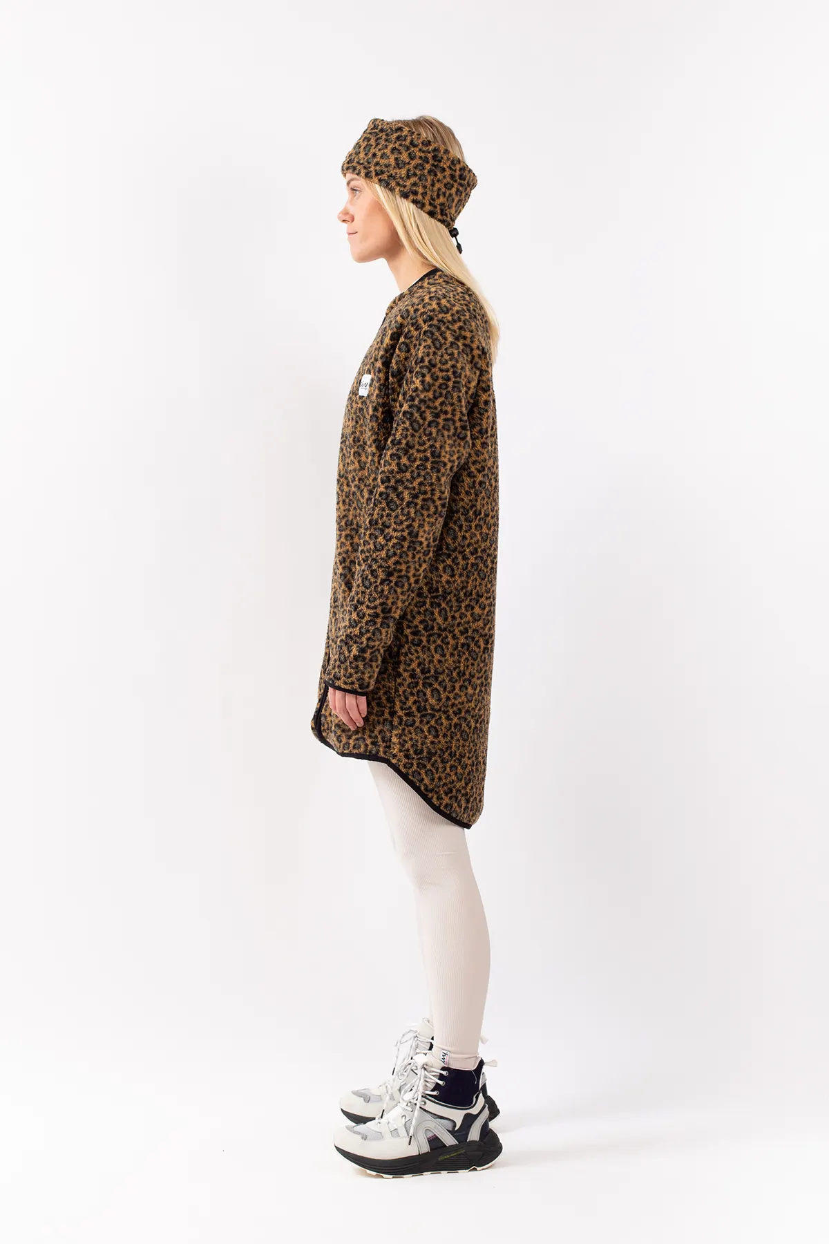 Redwood Sherpa Coat - Leopard | XS