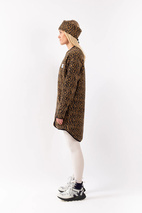 Redwood Sherpa Coat - Leopard | XL