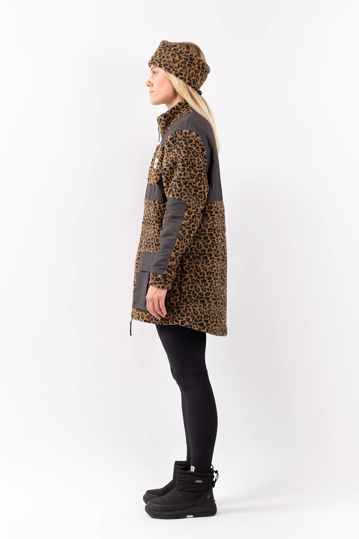 Field Sherpa Jacket - Leopard | XS