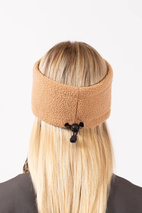 Throwback Sherpa Headband - Faded Coffee | One Size