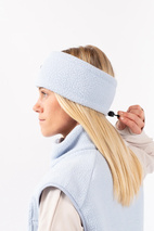 Throwback Sherpa Headband - Faded Fog | One Size