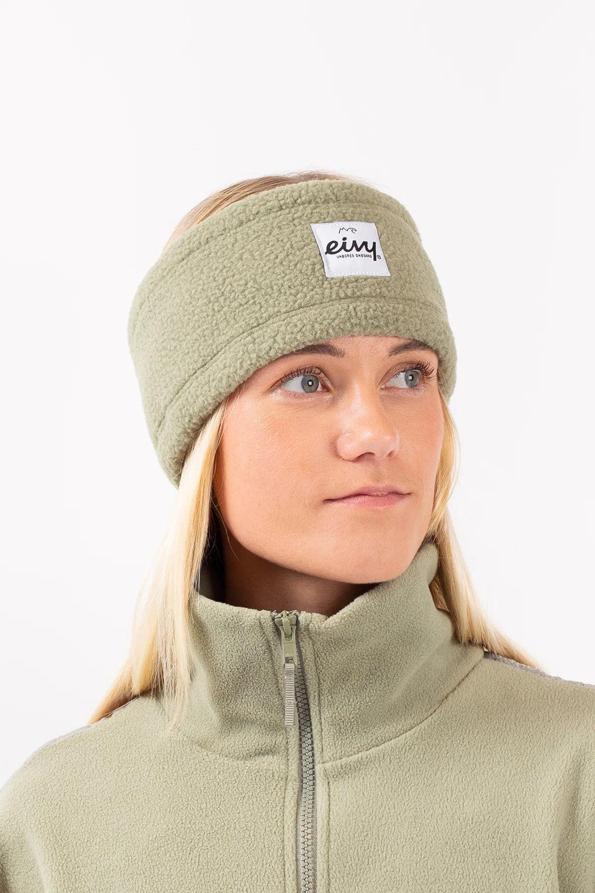 Throwback Sherpa Headband - Faded Oak