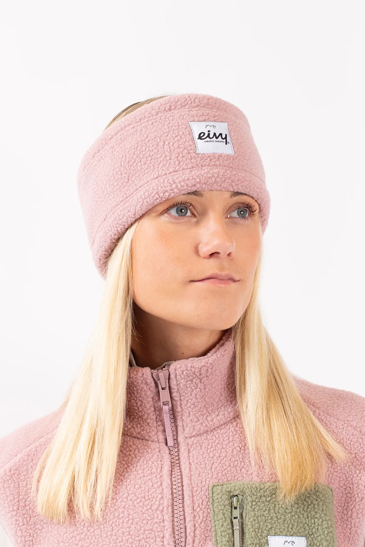 Throwback Sherpa Headband - Faded Woodrose | One Size