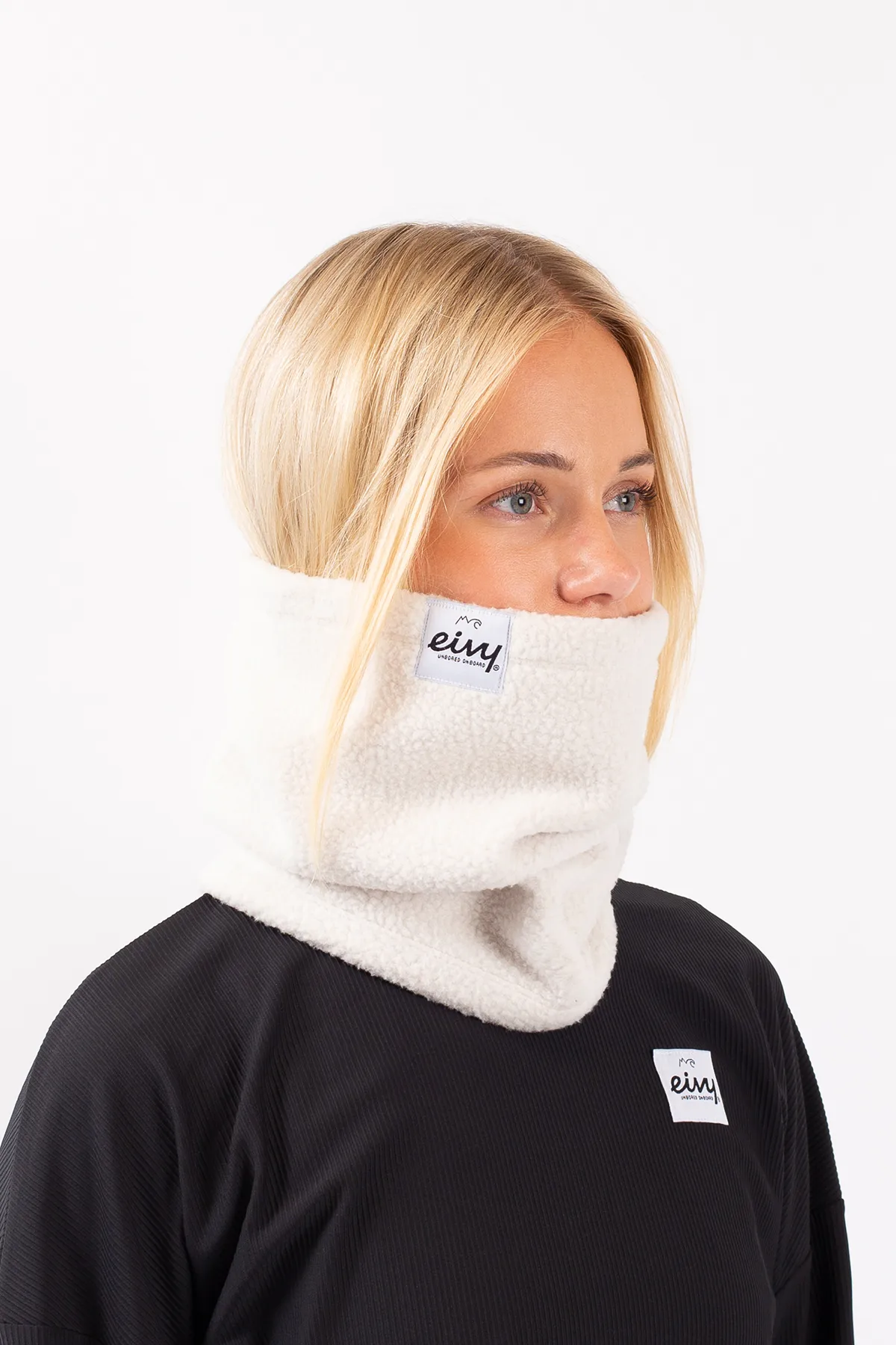 Adjustable Sherpa Neckwarmer - Faded Cloud Adjustable Sherpa Neckwarmer - Faded Cloud
