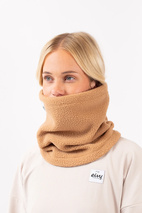 Adjustable Sherpa Neckwarmer - Faded Coffee | One Size