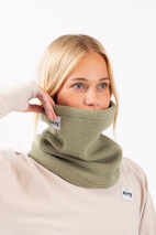 Adjustable Sherpa Neckwarmer - Faded Oak