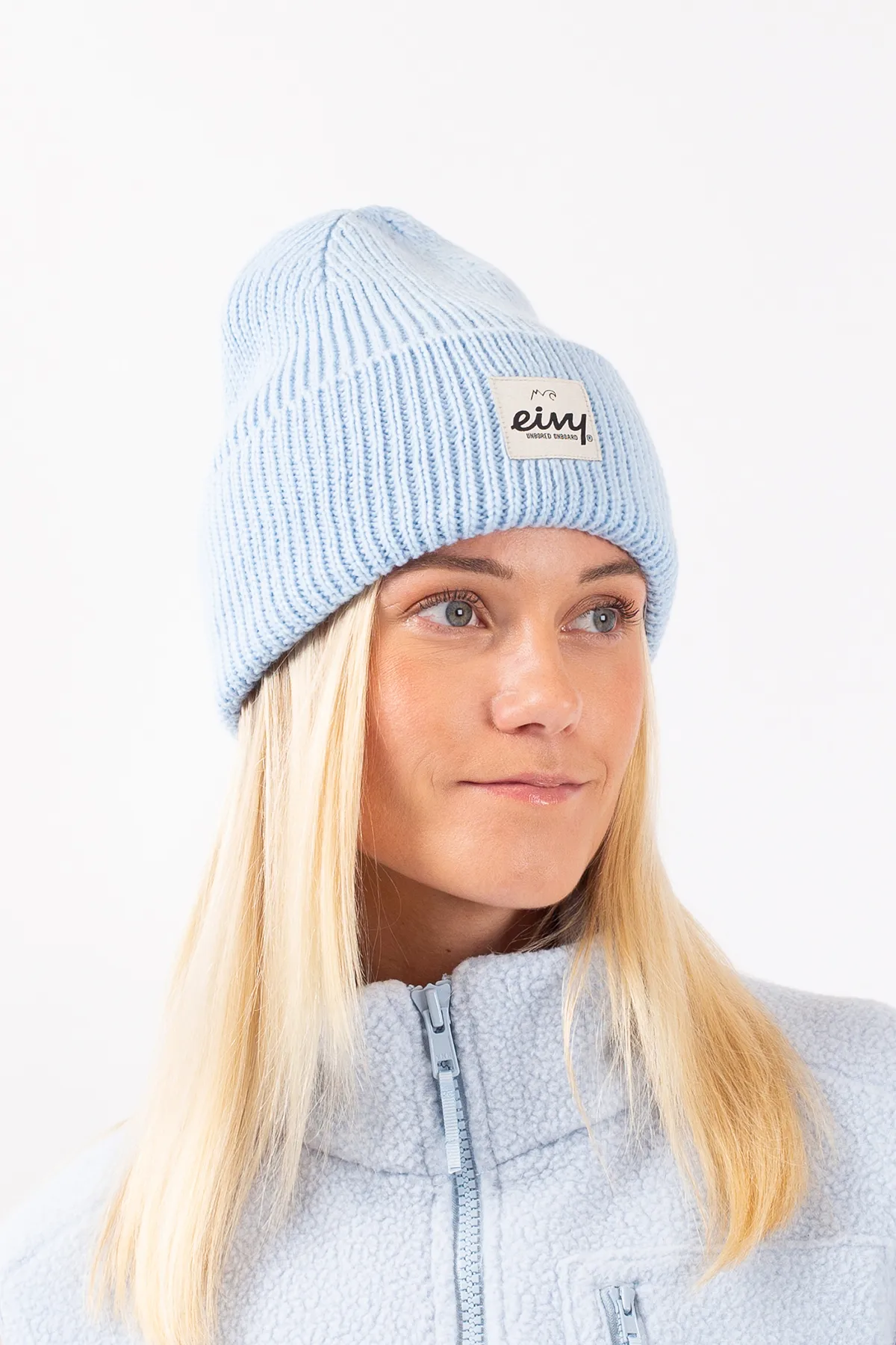 Easter Rib Wool Beanie - Faded Fog | One Size