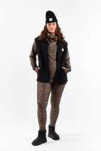 Lumberjackie Sherpa Vest - Black