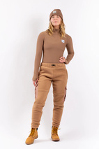 Cargo Sherpa Pants - Faded Coffee | L