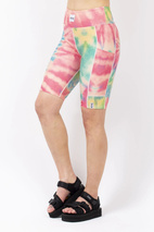 Venture Biker Shorts - Tie-dye | XXS