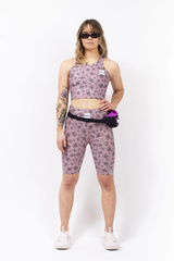 Venture Biker Shorts - Charcoal Woodrose | XXS