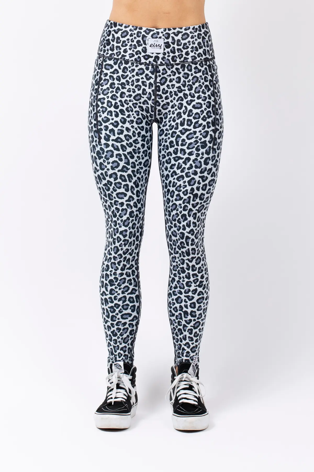 Pocket Tights - Snow Leopard