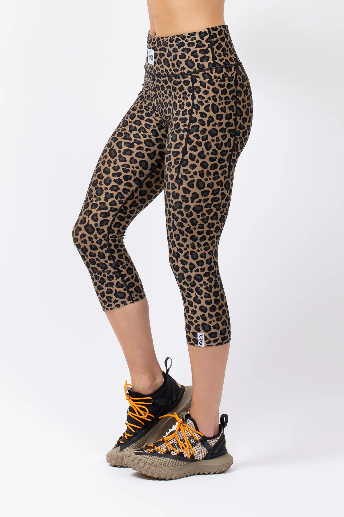Pocket Tights 3/4 - Leopard