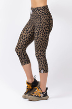 Pocket Tights 3/4 - Leopard