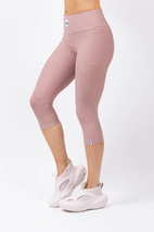 Pocket Rib 3/4 Tights - Faded Woodrose
