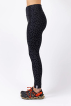 Pocket Tights - Black Leopard