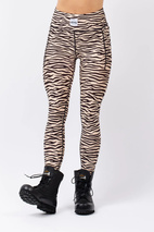 Pocket Tights - Zebra