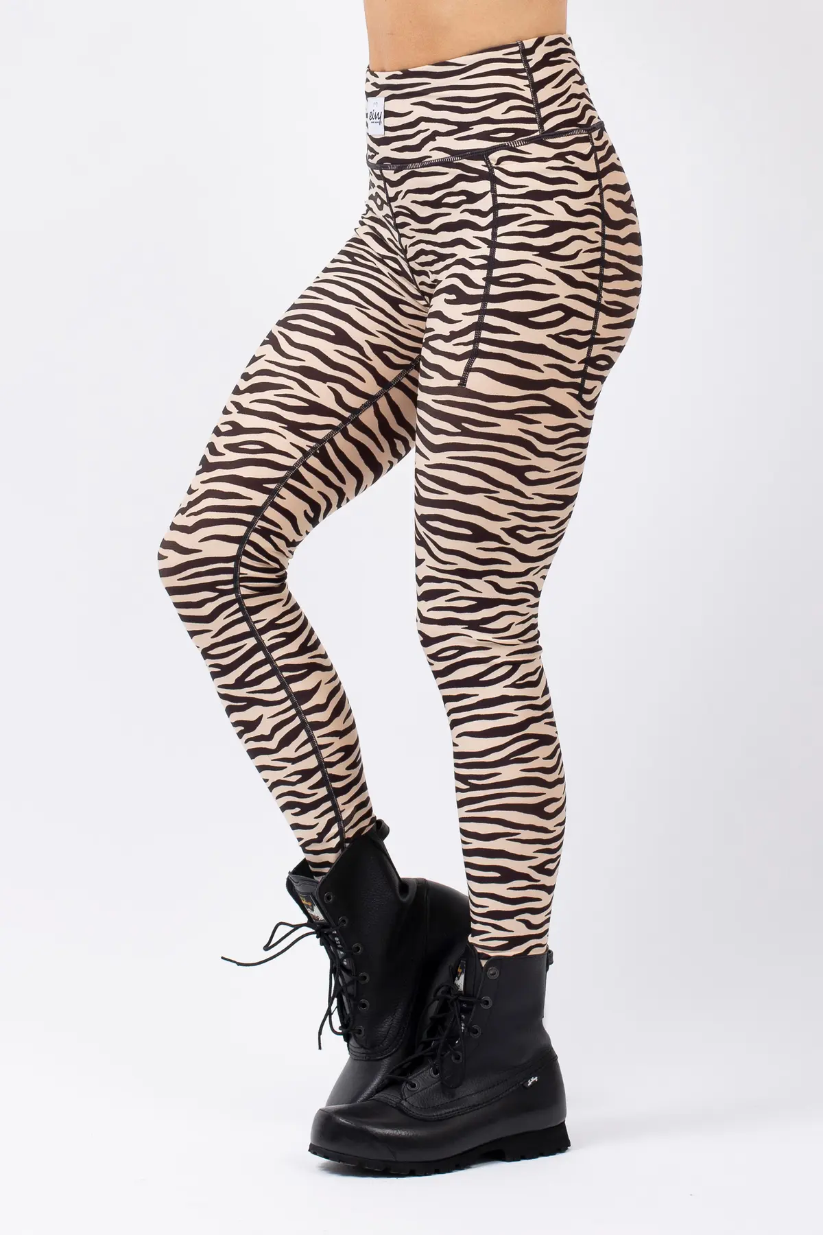 Pocket Tights - Zebra