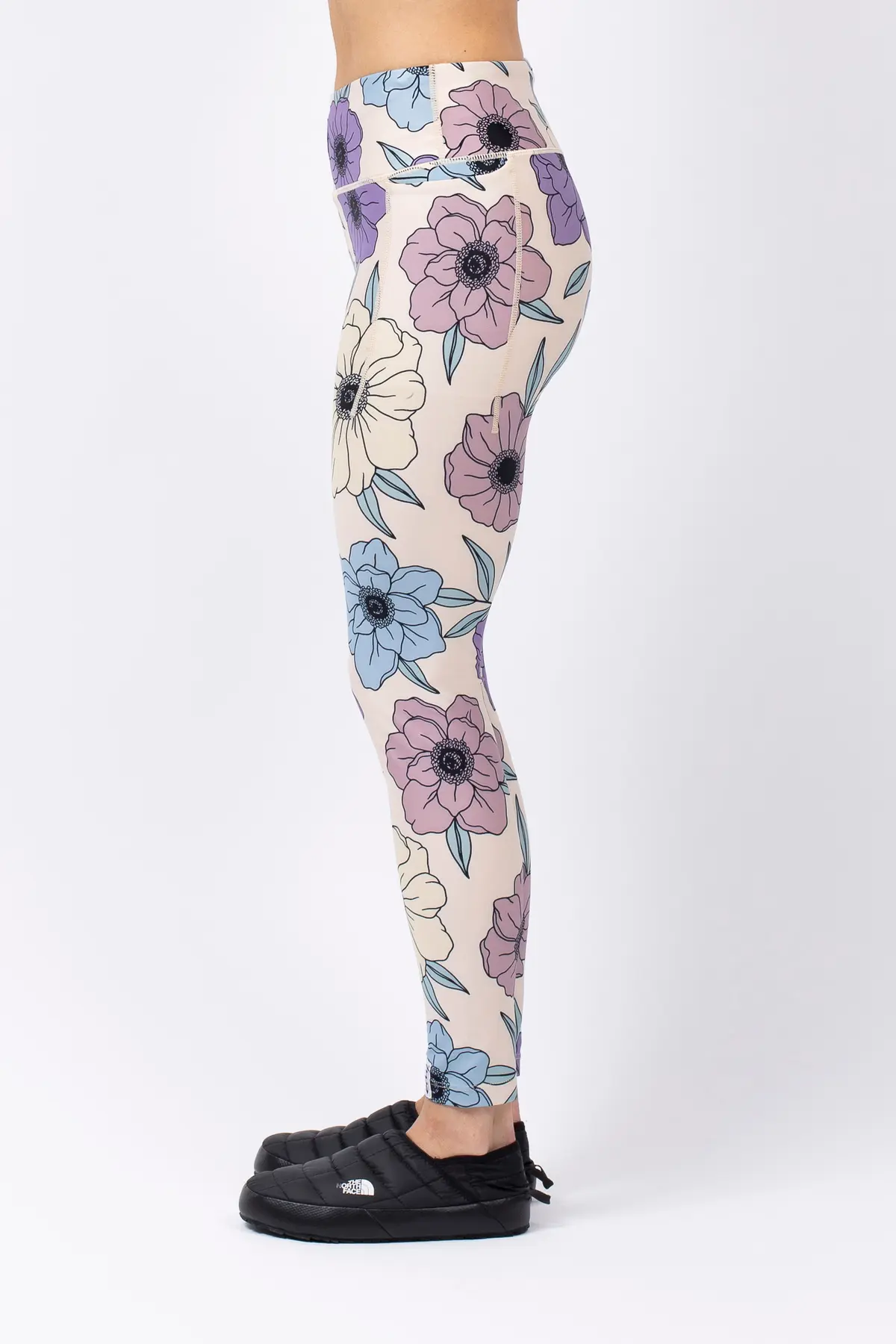Pocket Tights - Big Flower