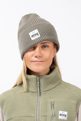 Easter Rib Wool Beanie - Faded Oak | One Size