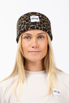 Throwback Sherpa Headband - Leopard