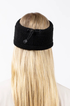 Throwback Sherpa Headband - Black