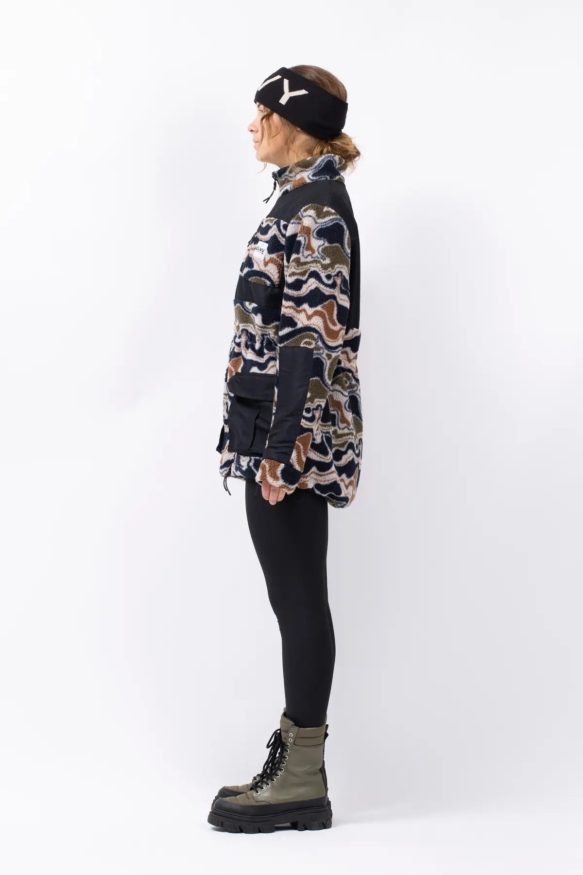 Field Sherpa Jacket - Curve Camo